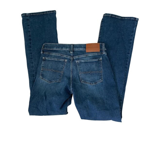 Lucky Brand Denim Bootcut Jeans Woman's Size 6/28R Blue Rodeo Western - Picture 2 of 11